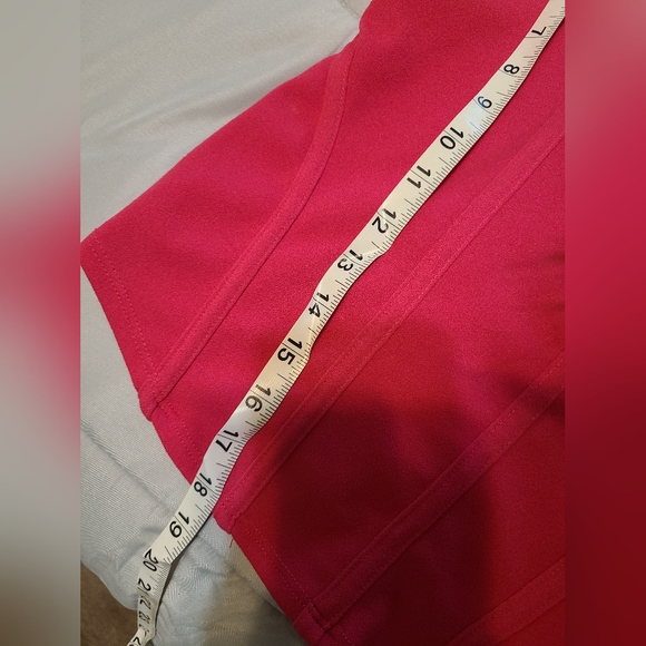 NWT Hot Pink Faux Corset Tank Top - Picture 7 of 11